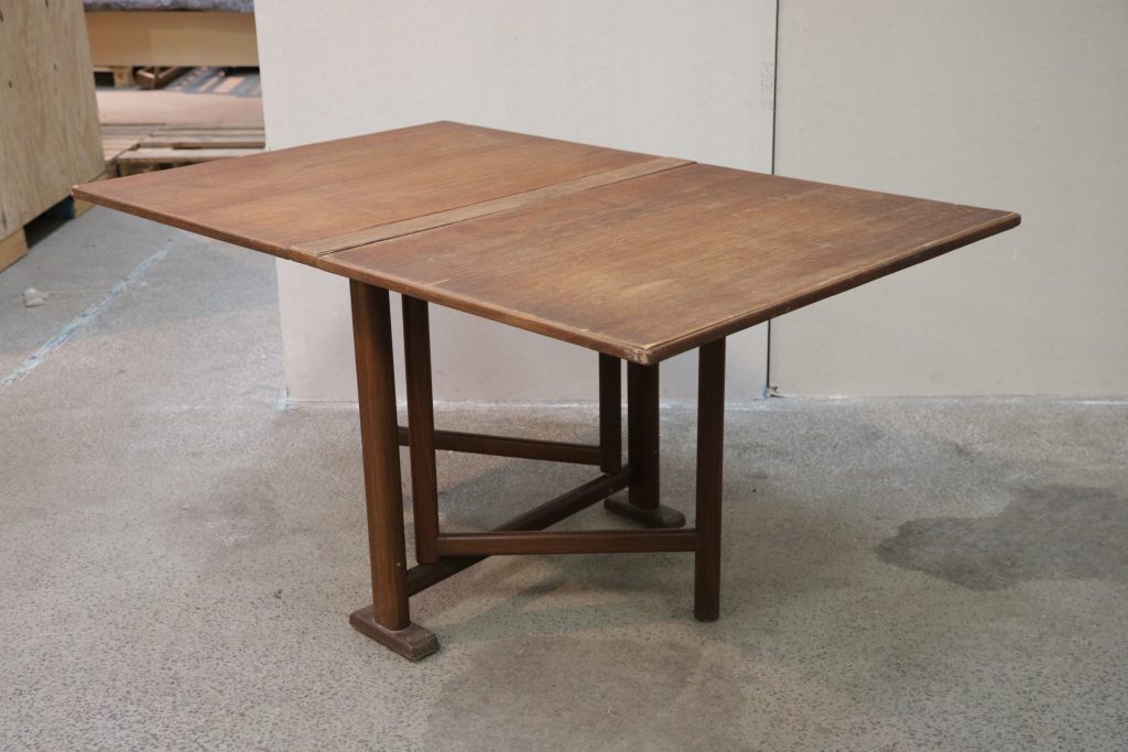 Spisebord i teak med gateleg — billede 11