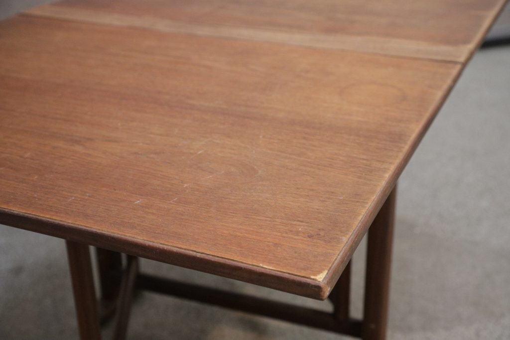 Spisebord i teak med gateleg — billede 16