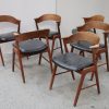Kai Kristiansen model 32 Seks spisestole i teak, Kai Kristiansen model 32 — billede 5