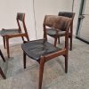 Fem spisestole i massiv palisander — billede 4
