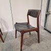 Fem spisestole i massiv palisander — billede 3