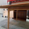 Spisebord i teak med hollandsk udtræk — billede 2