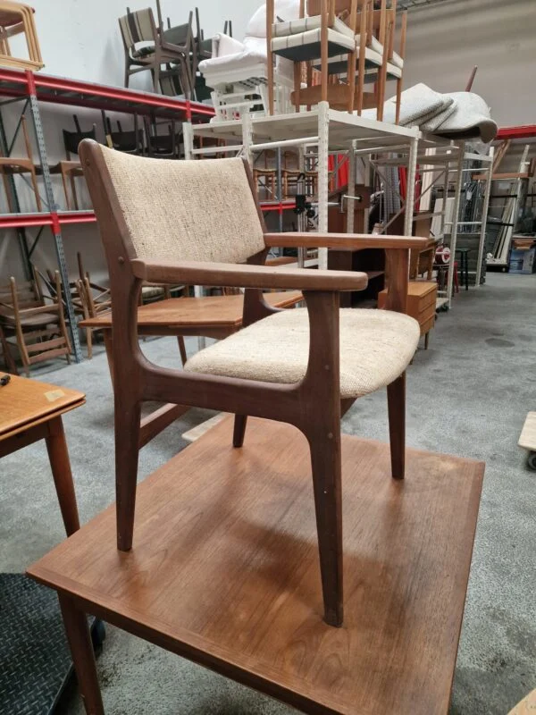 Erik Buch Armstol, massiv teak, Erik Buch