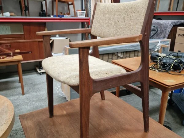 Erik Buch Armstol, massiv teak, Erik Buch — billede 5