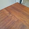 Spisebord med skjulte tillægsplader, teak