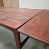 Spisebord med skjulte tillægsplader, teak