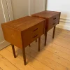 Sengeborde i teaktræ — billede 3