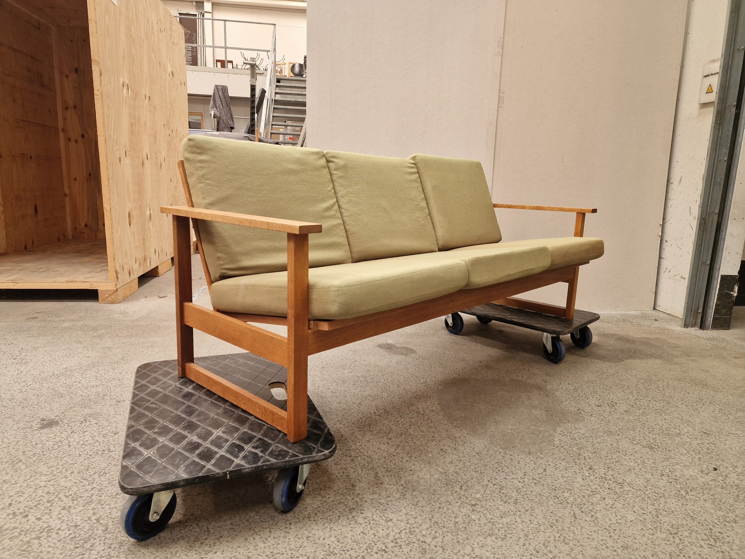 Sofa, egetræ