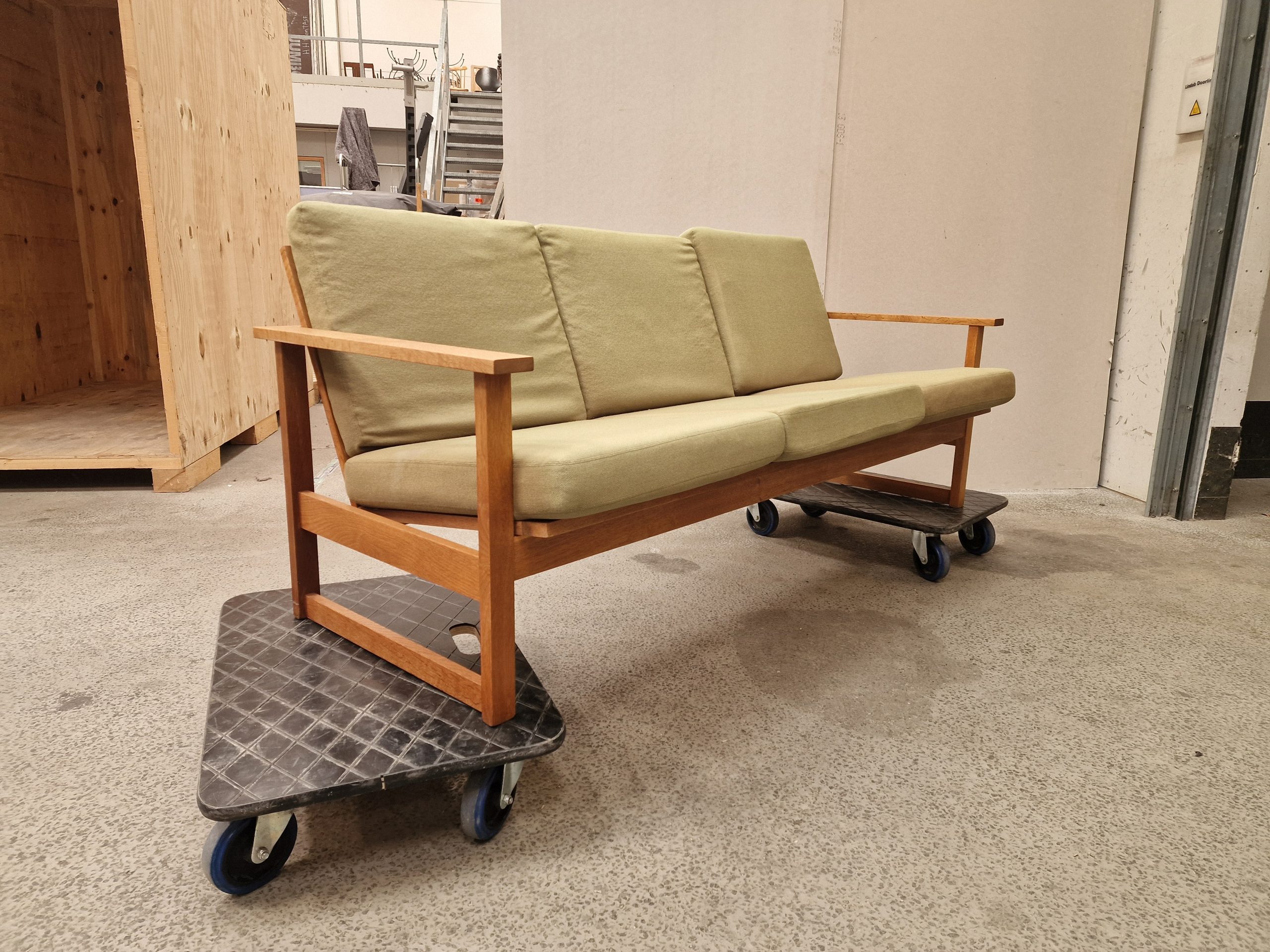 Sofa, egetræ