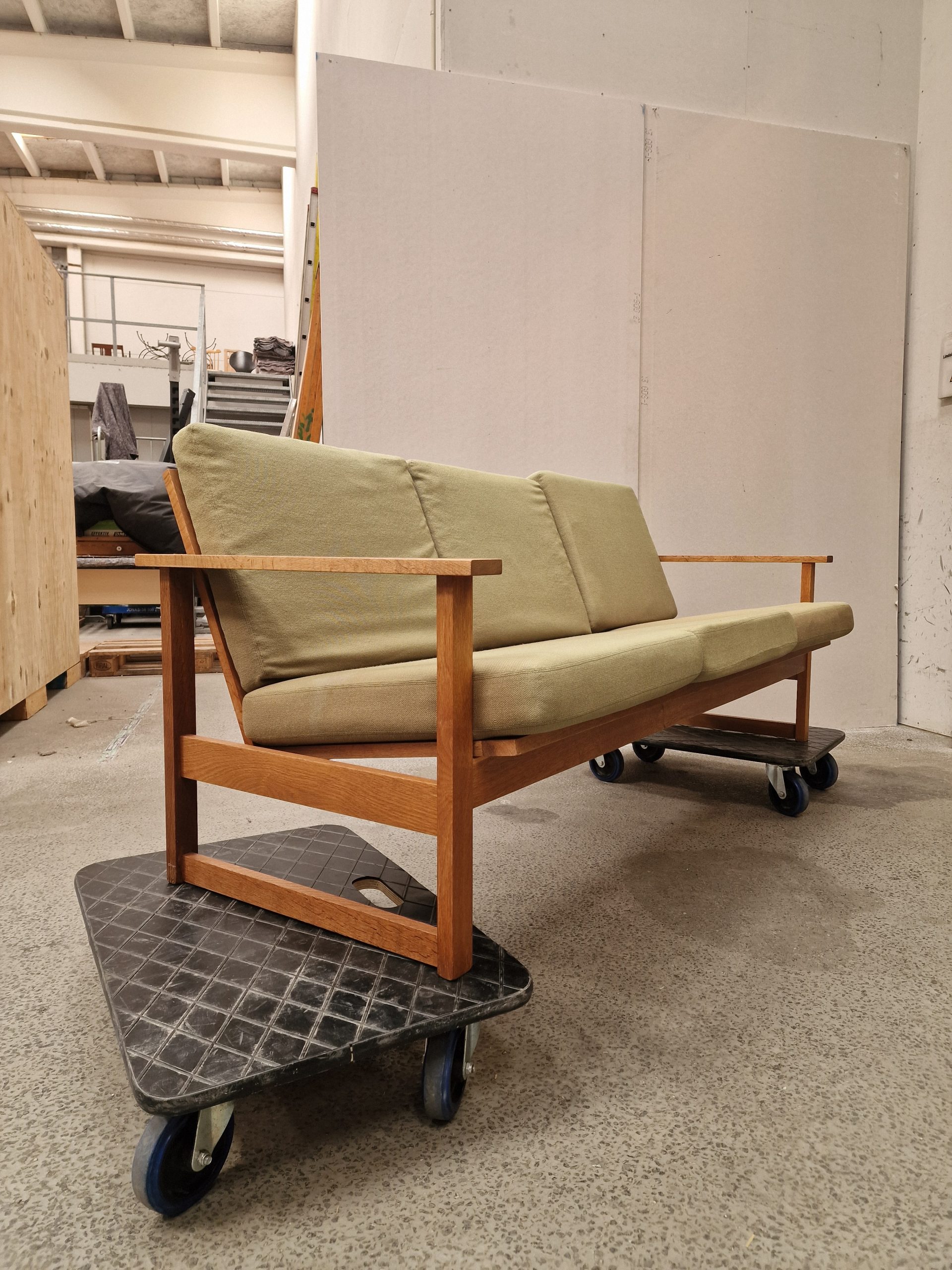 Sofa, egetræ