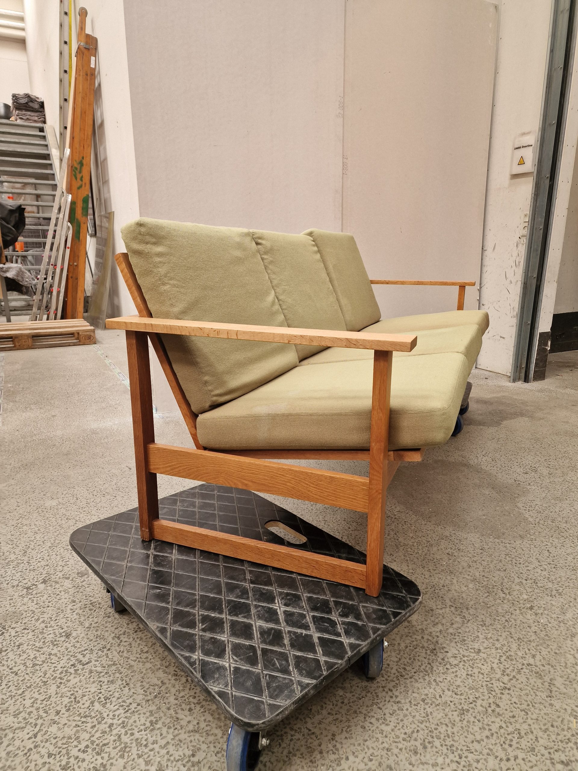 Sofa, egetræ