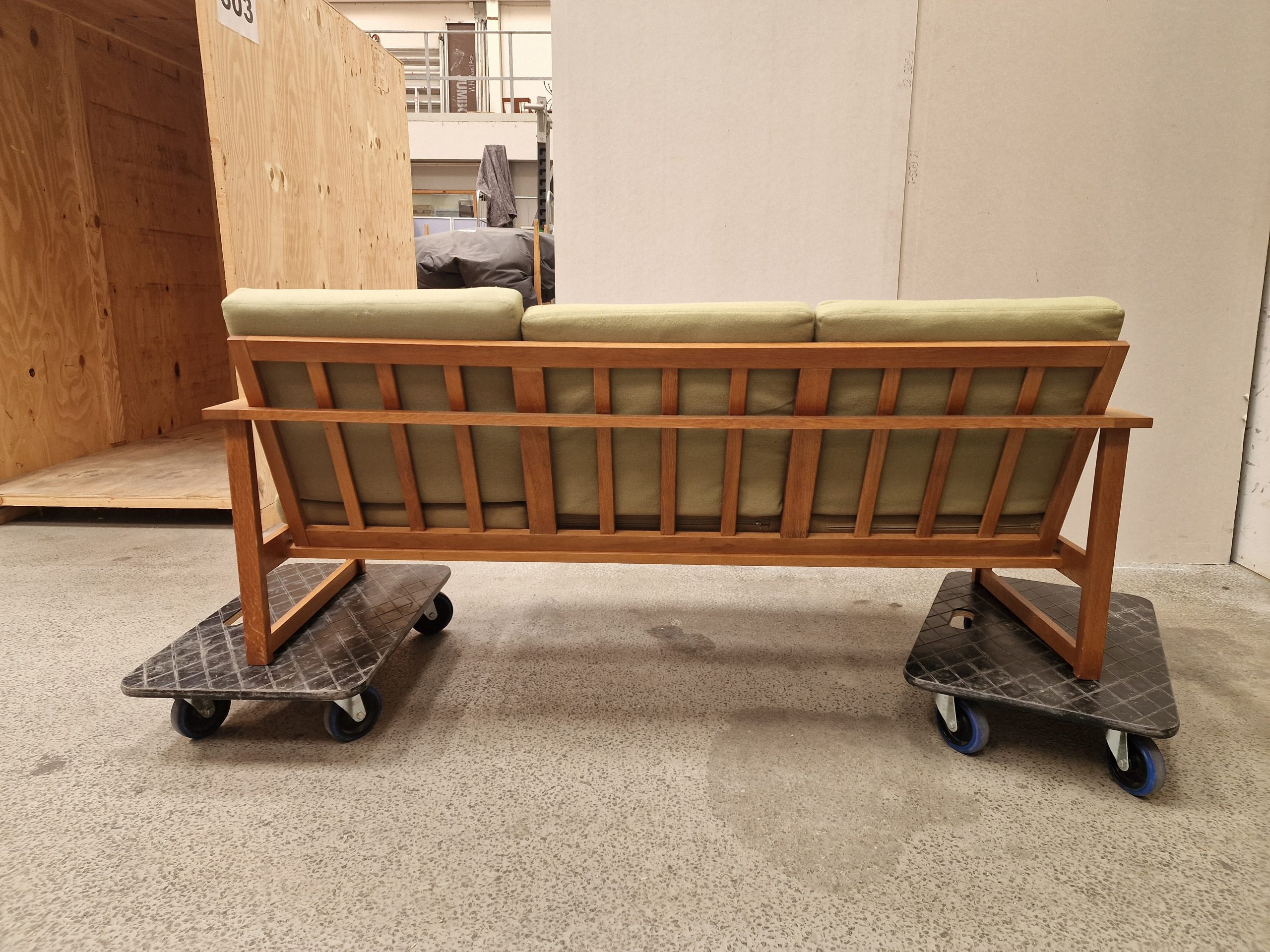 Sofa, egetræ