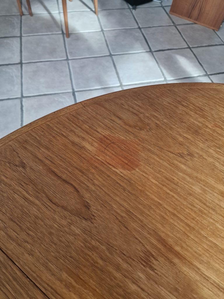 Ole Hald Ole Hald spisebord i teak med to tillægsplader, teak — billede 4