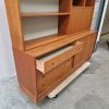 Skænk og bogreol med klap, teak — billede 9