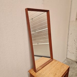 Spejl, teak