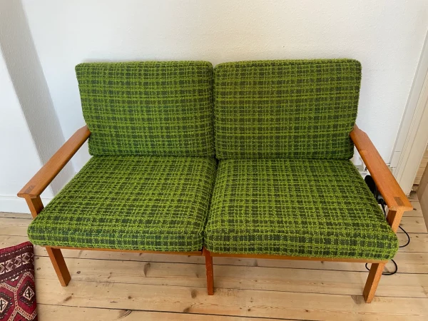 2 personers sofa, teak, Illum Wikkelsø
