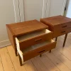 Sengeborde i teaktræ — billede 5