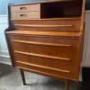 Chatol/sminkebord i teak — billede 2