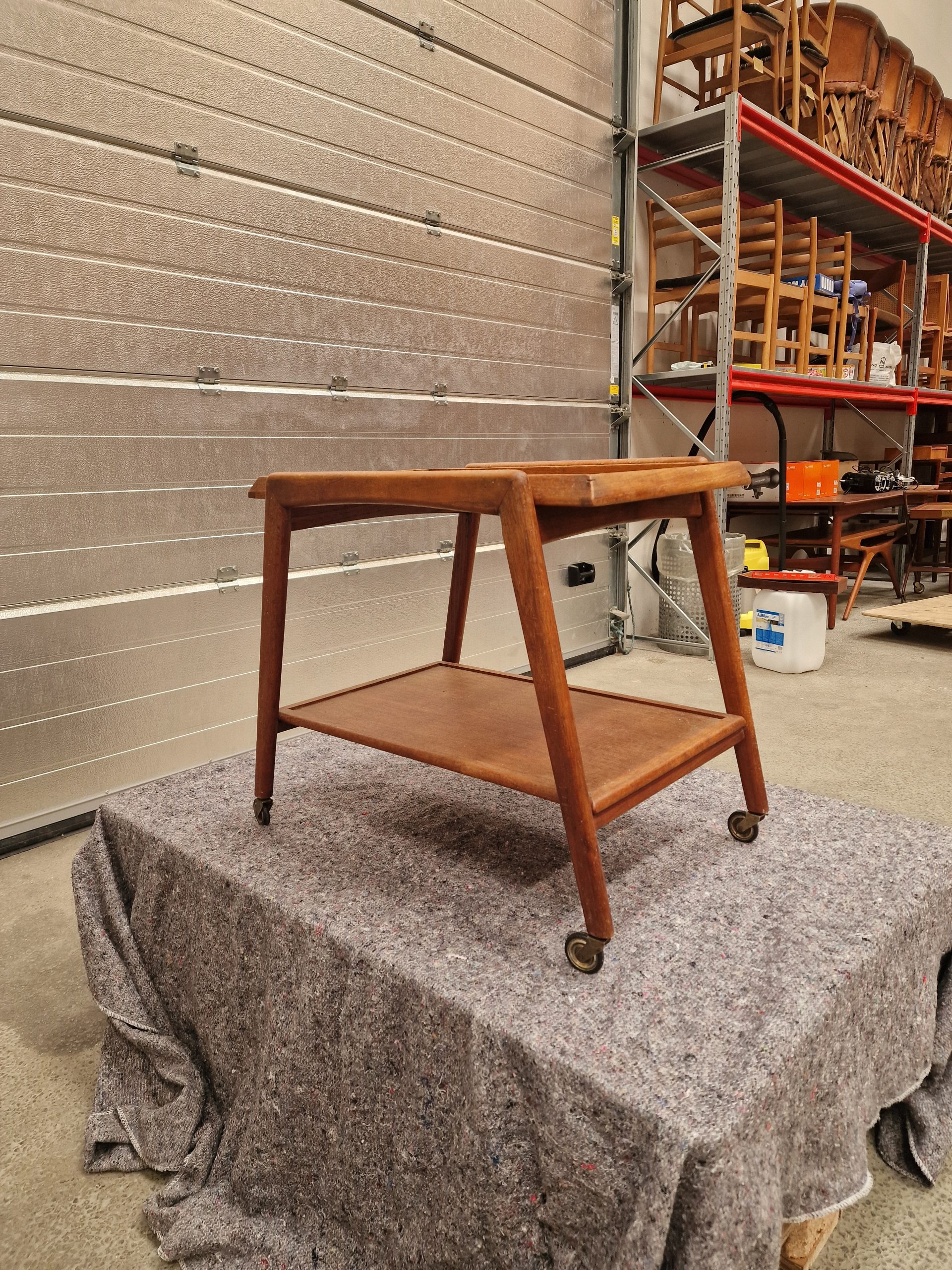 Bakkebord, teak — billede 3
