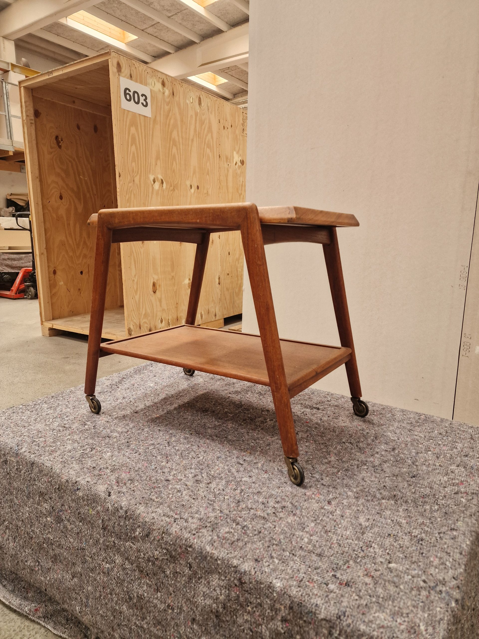 Bakkebord, teak — billede 6