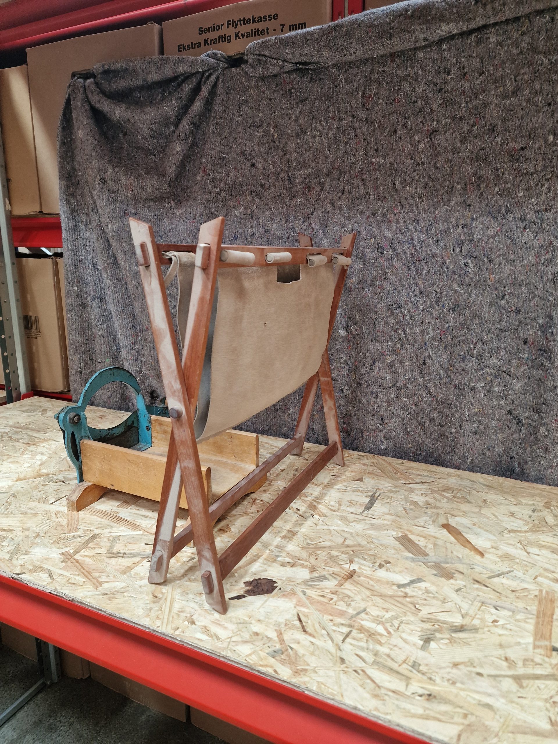 Magasinholder, teak