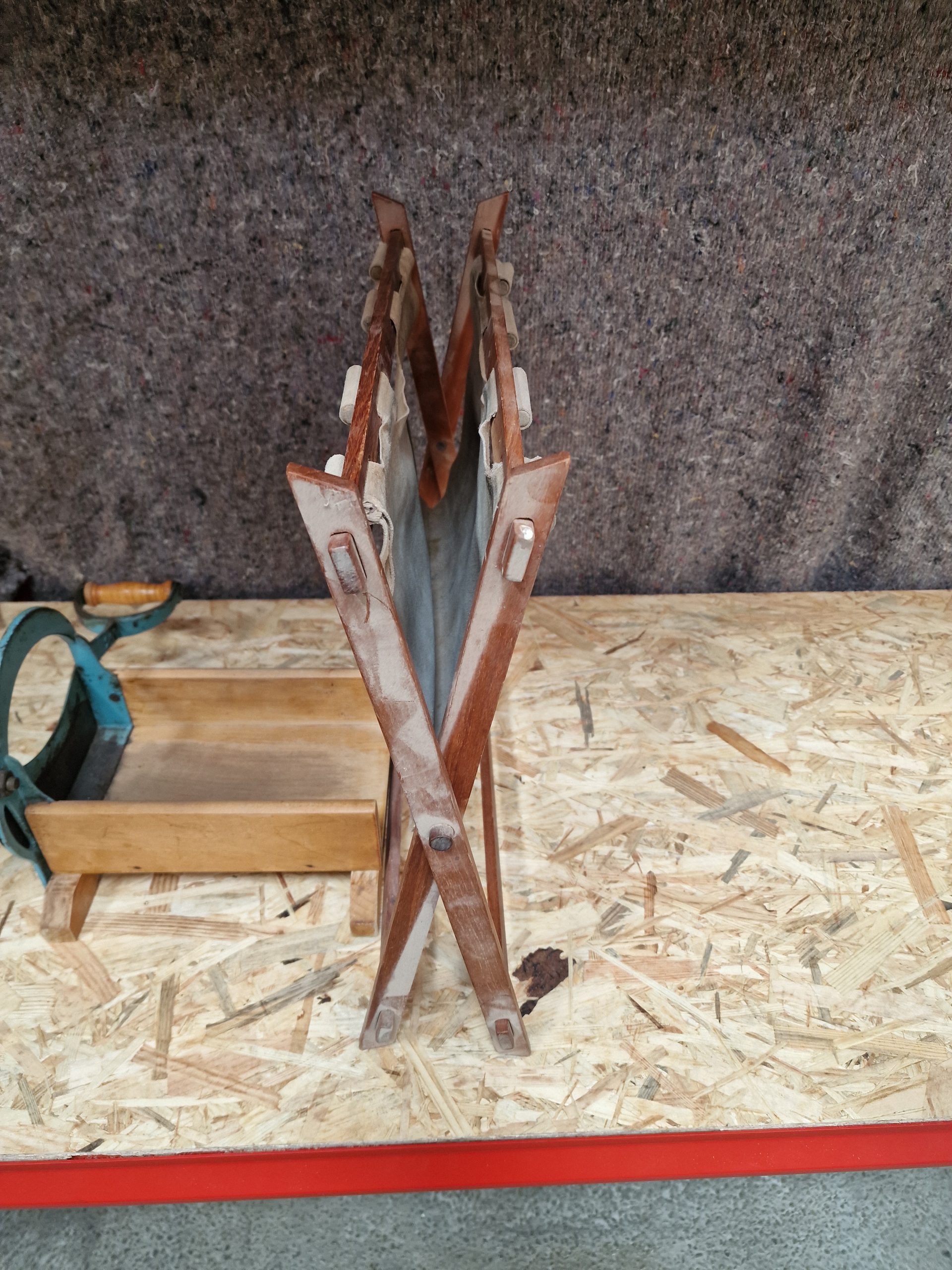 Magasinholder, teak