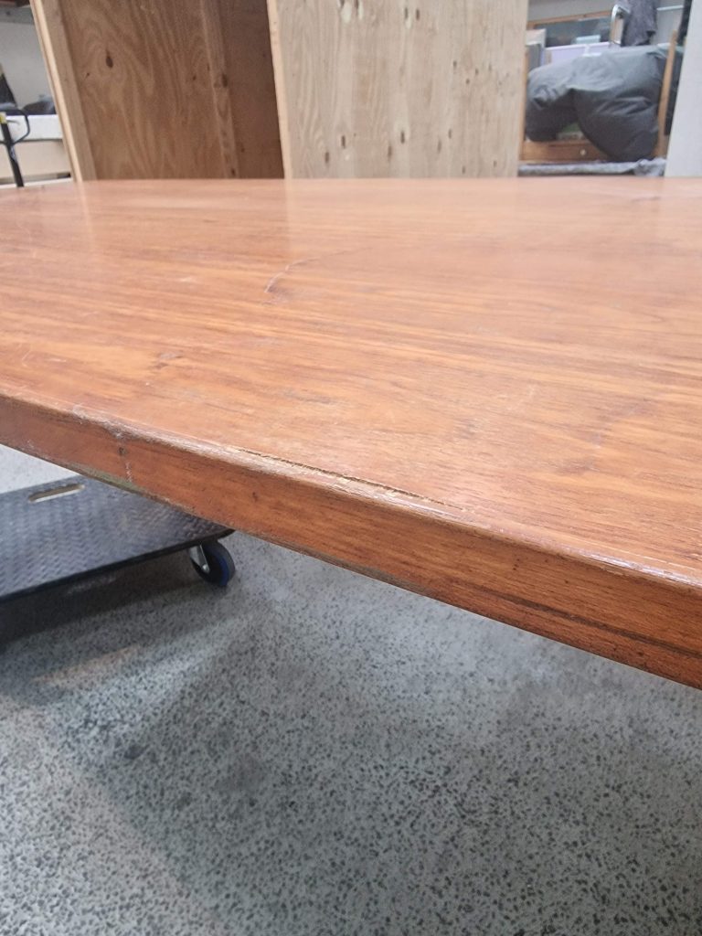Stort spisebord/konferencebord i teak — billede 9