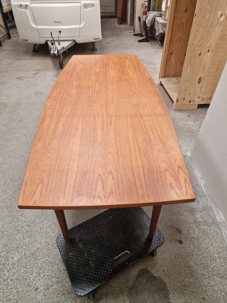 Stort spisebord/konferencebord i teak — billede 10