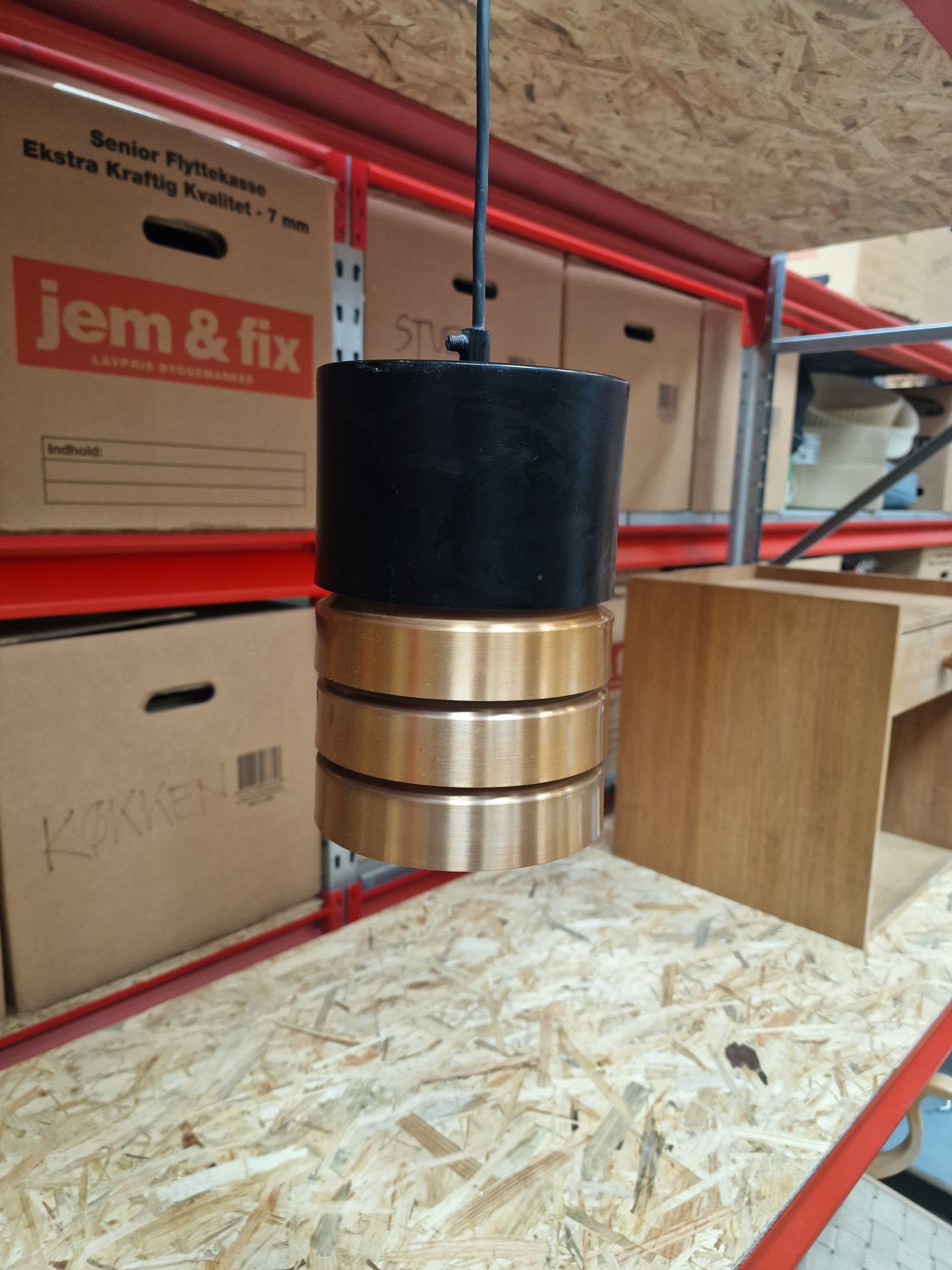 Jo Hammerborg Pendel, Jo Hammerborg, cylinderformet — billede 3
