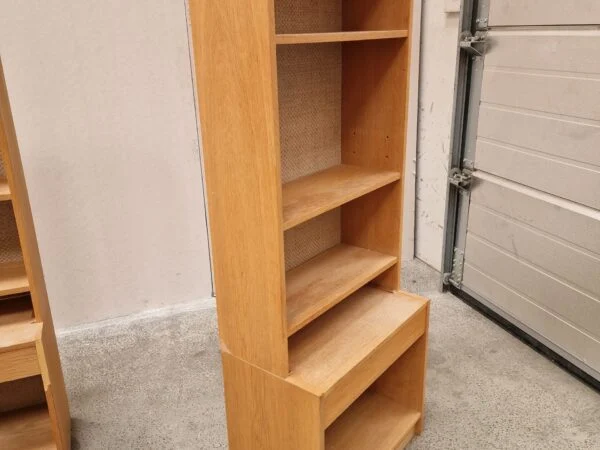 2 smalle reoler/natborde, egetræ — billede 10