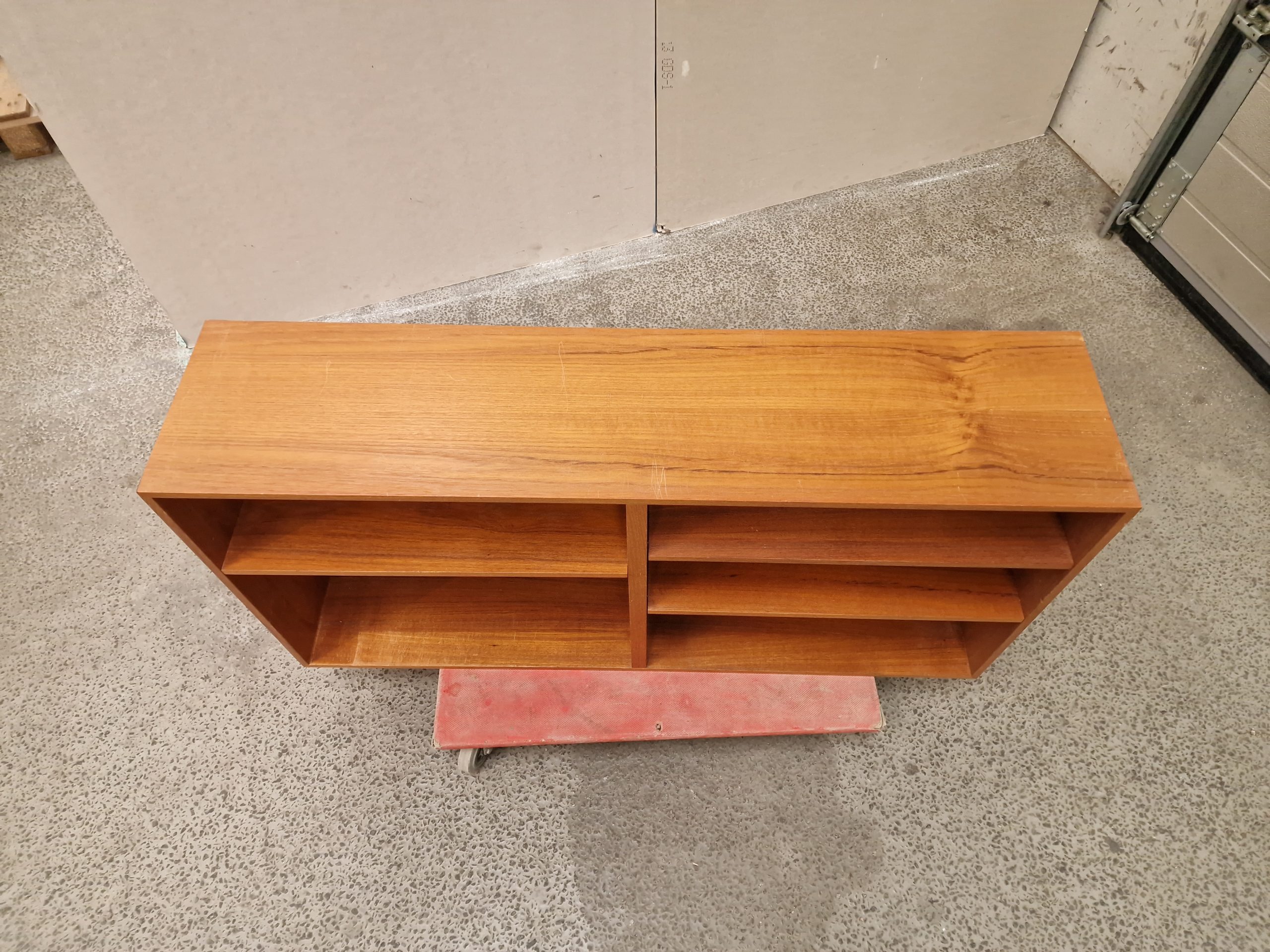 Lille smal reol, teak — billede 3