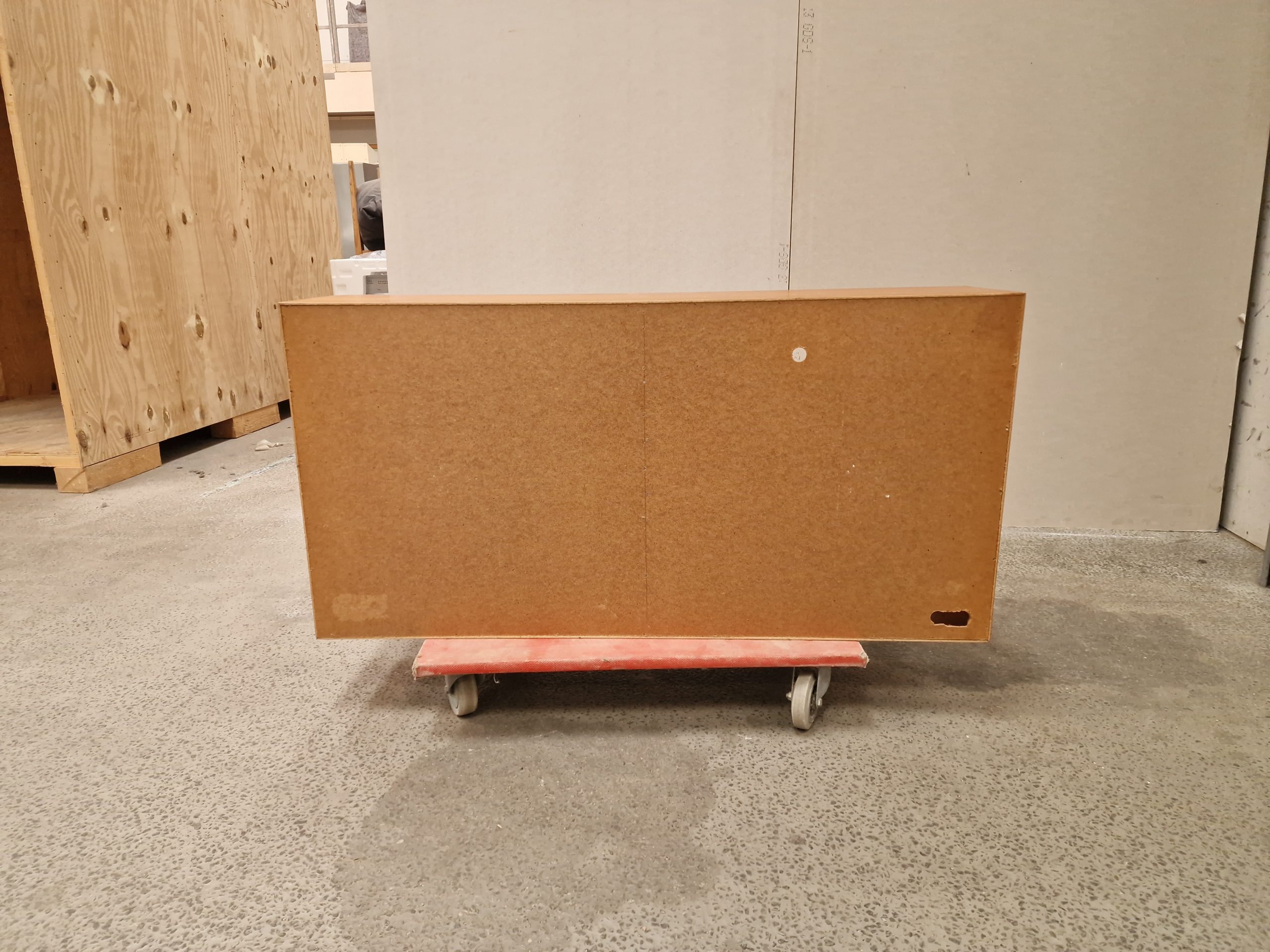 Lille smal reol, teak — billede 5