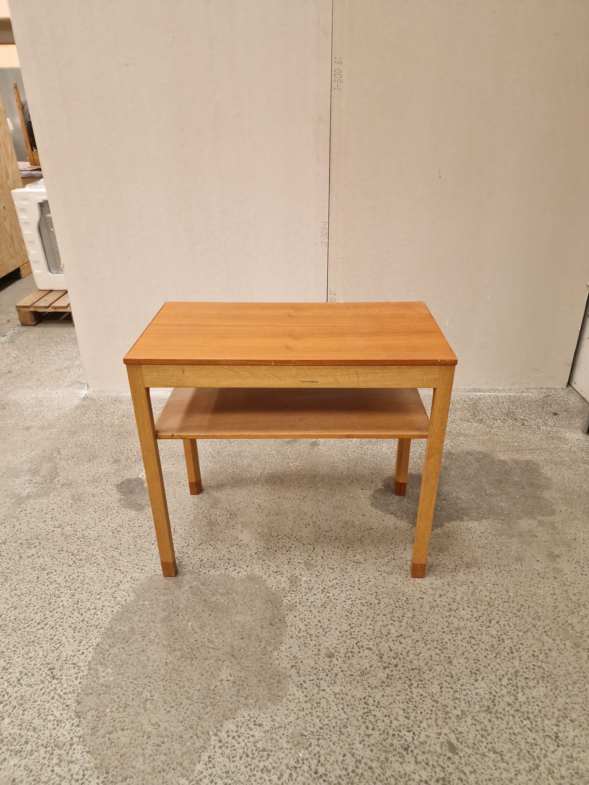 SKM Sidebord, teak og egetræ, SKM — billede 8