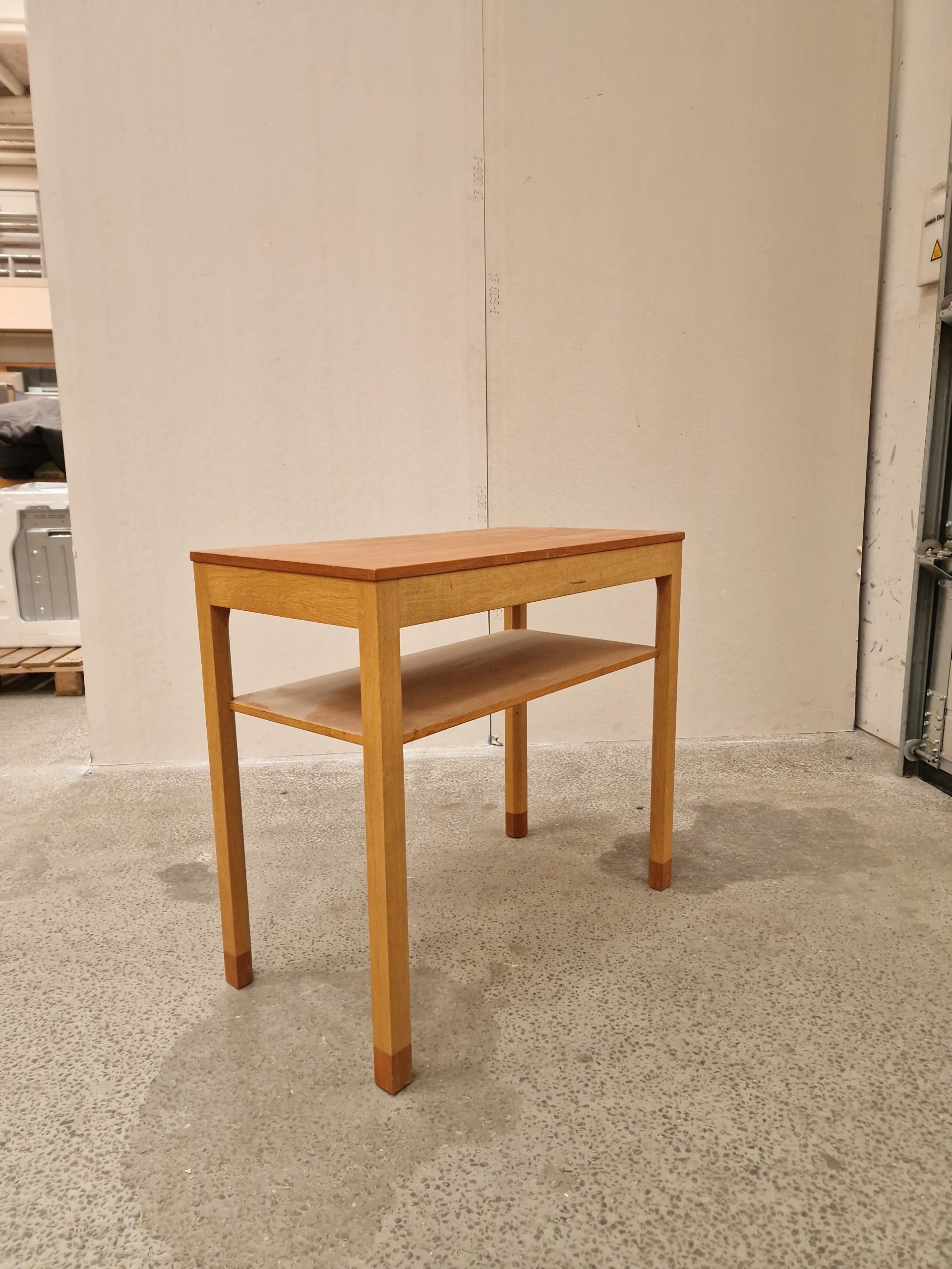 SKM Sidebord, teak og egetræ, SKM — billede 6
