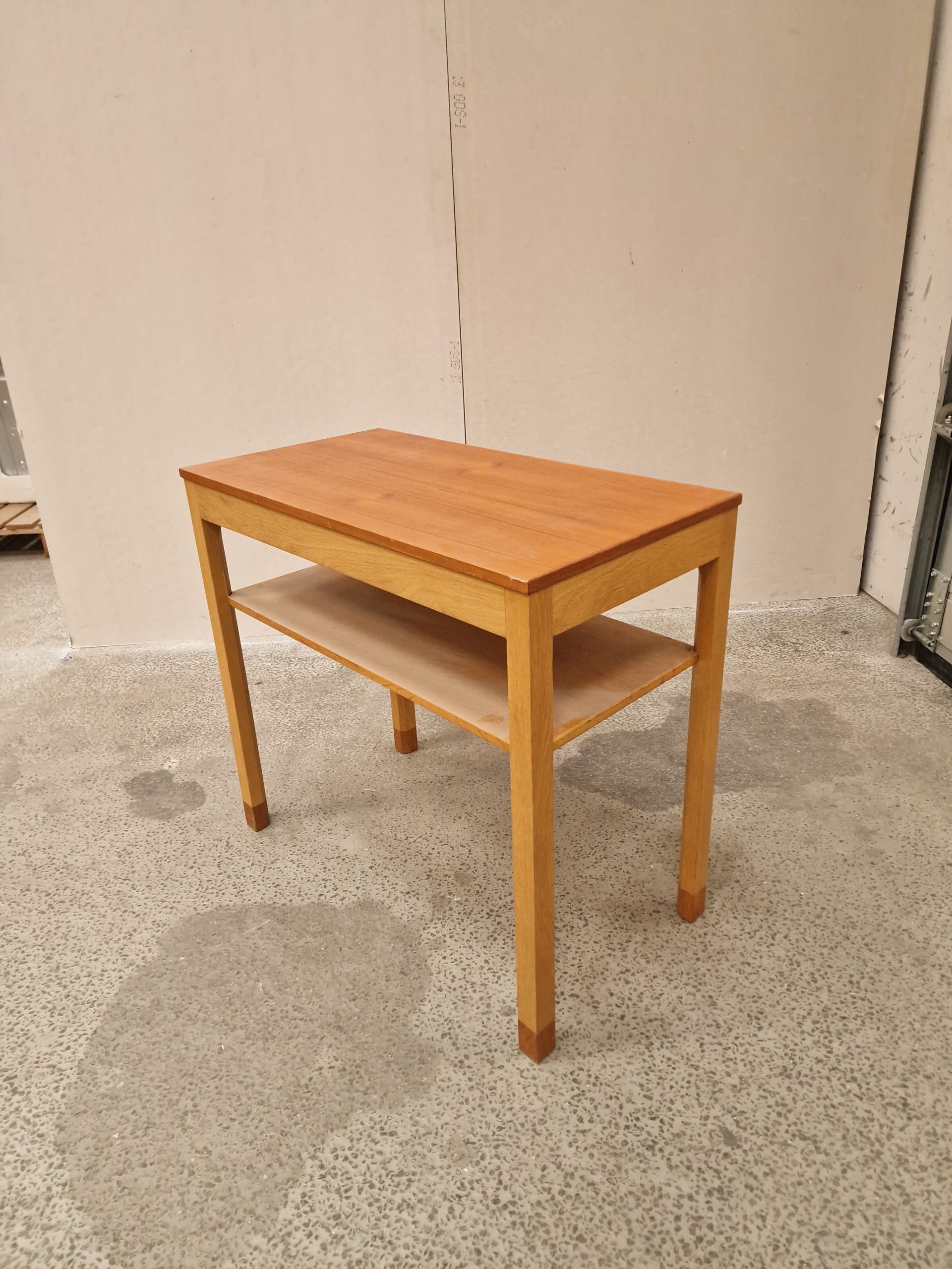 SKM Sidebord, teak og egetræ, SKM — billede 9