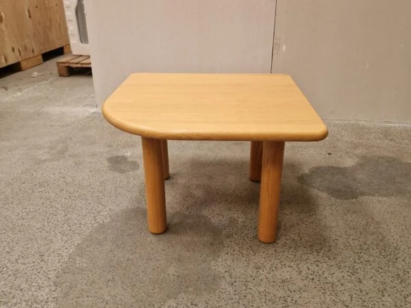 Sofabord, hjørne, massiv egetræ