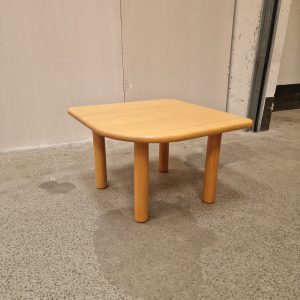 Sofabord, hjørne, massiv egetræ