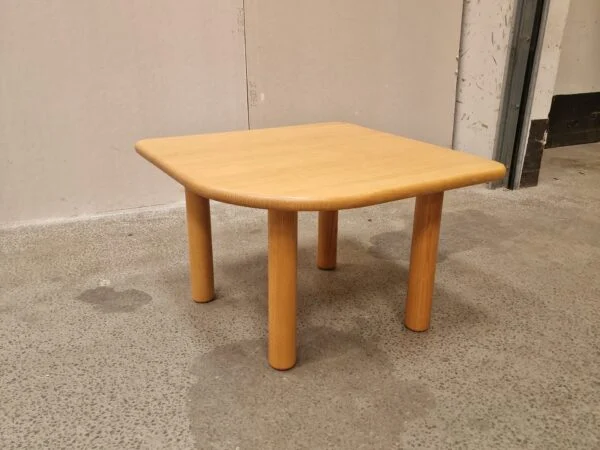 Sofabord, hjørne, massiv egetræ
