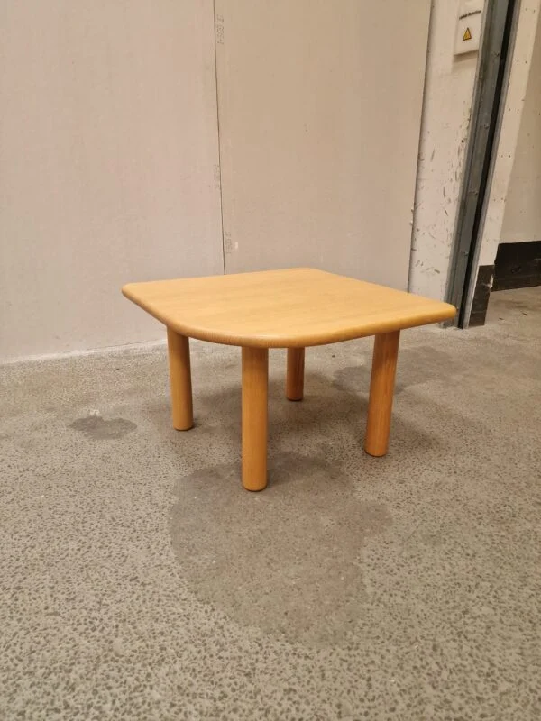 Sofabord, hjørne, massiv egetræ