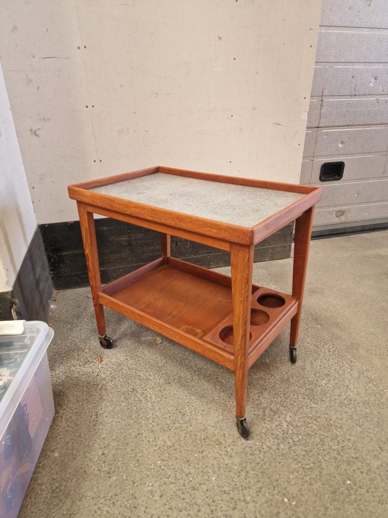 Bakkebord, teak — billede 2