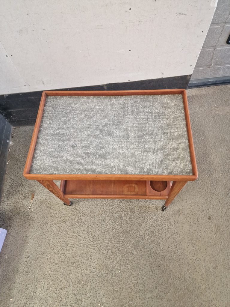 Bakkebord, teak — billede 6