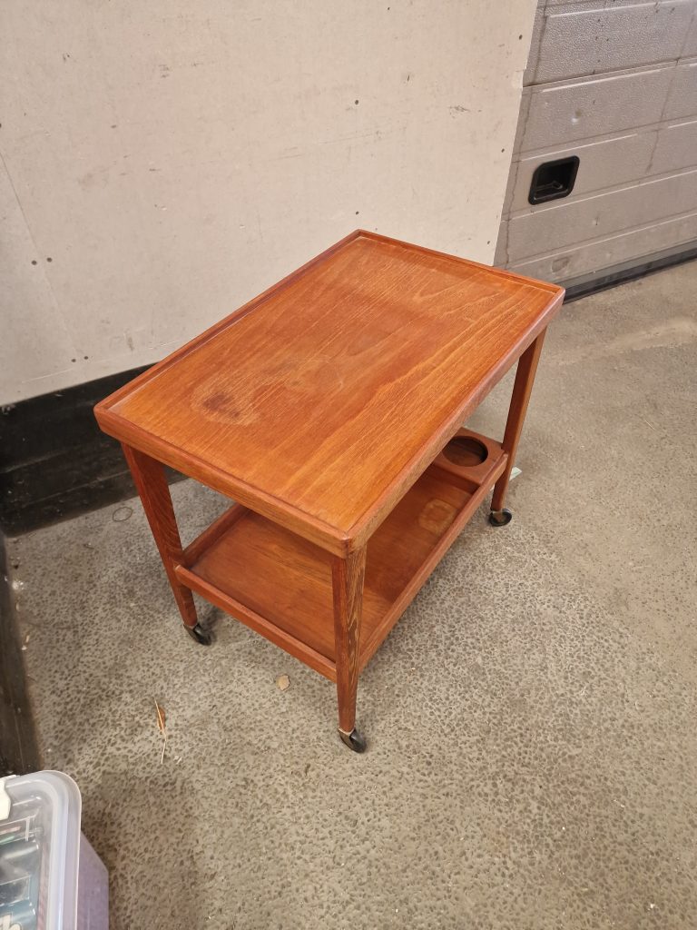 Bakkebord, teak — billede 3