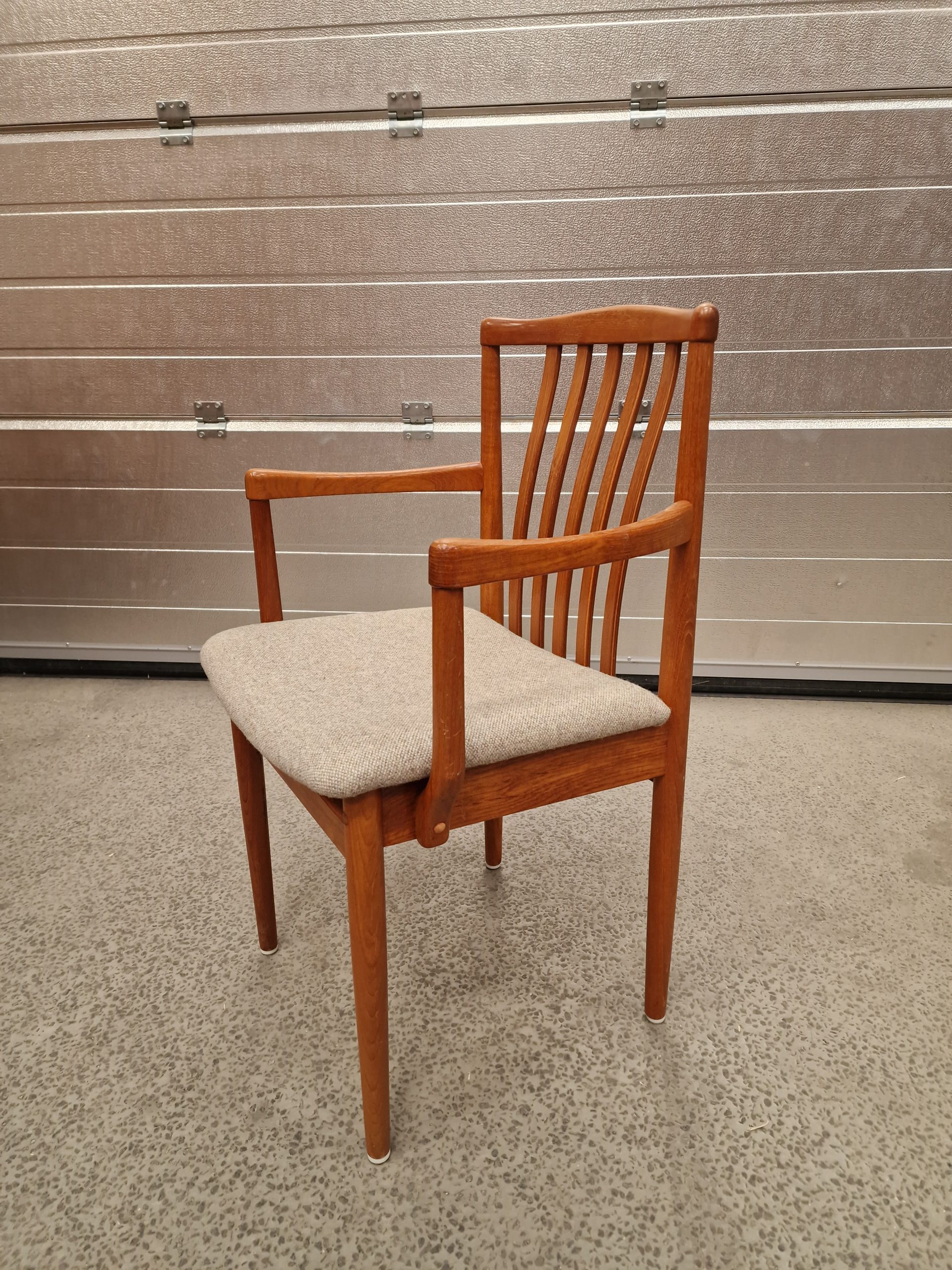 Vamdrup Spisestole i teak, 11 stk — billede 9