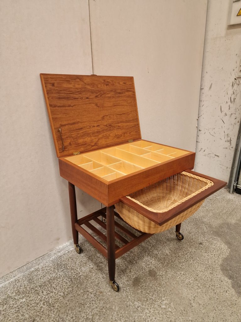 FDB/Ejvind Johansson Sybord, teak, FDB/Ejvind Johansson — billede 6