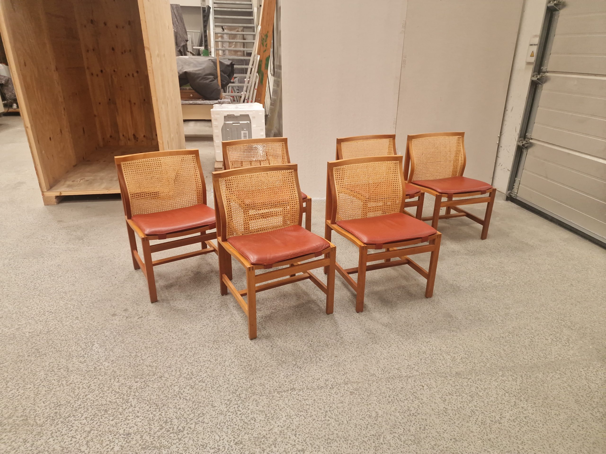 Rud Thygesen, Botium Seks stk Kongestole, Rud Thygesen, Botium — billede 25