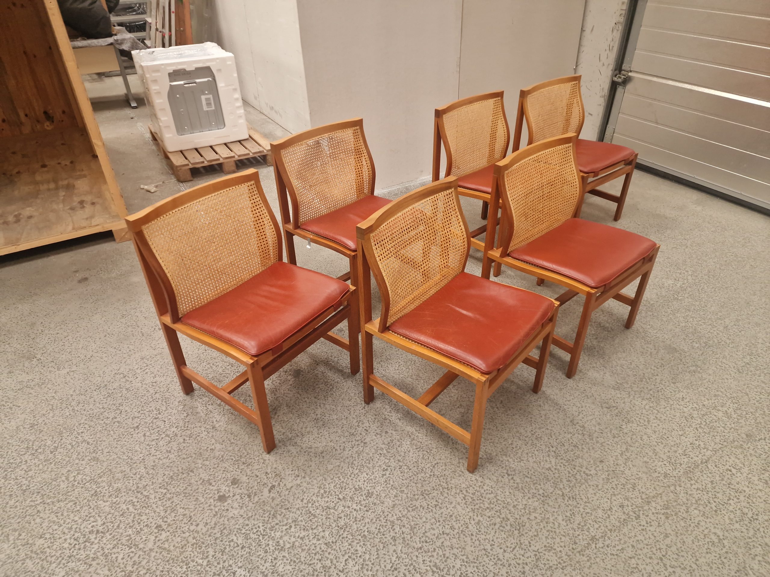 Rud Thygesen, Botium Seks stk Kongestole, Rud Thygesen, Botium — billede 26