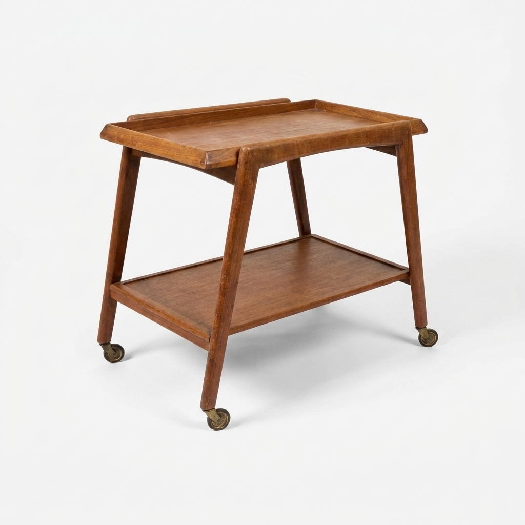 Bakkebord, teak
