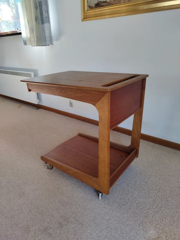 Serverings-/Barvogn, teak, Silka