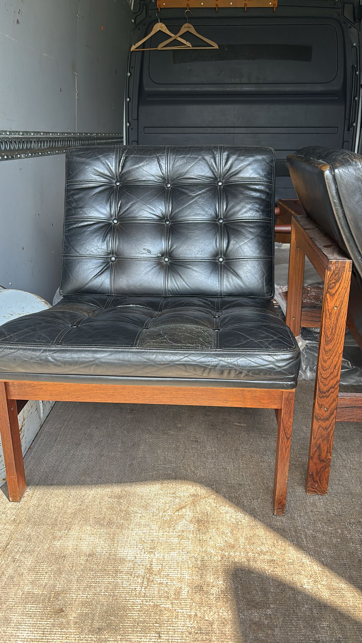 Moduline sofa/lænestole, palisander, Ole Gjerløv Knudsen og Torben Lind