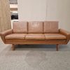 G. Thams sofa, trepersoners, cognac